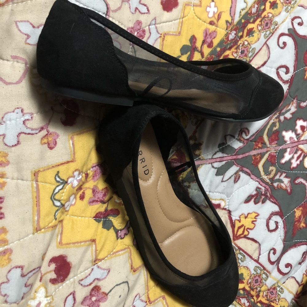 Black Torrid Flats